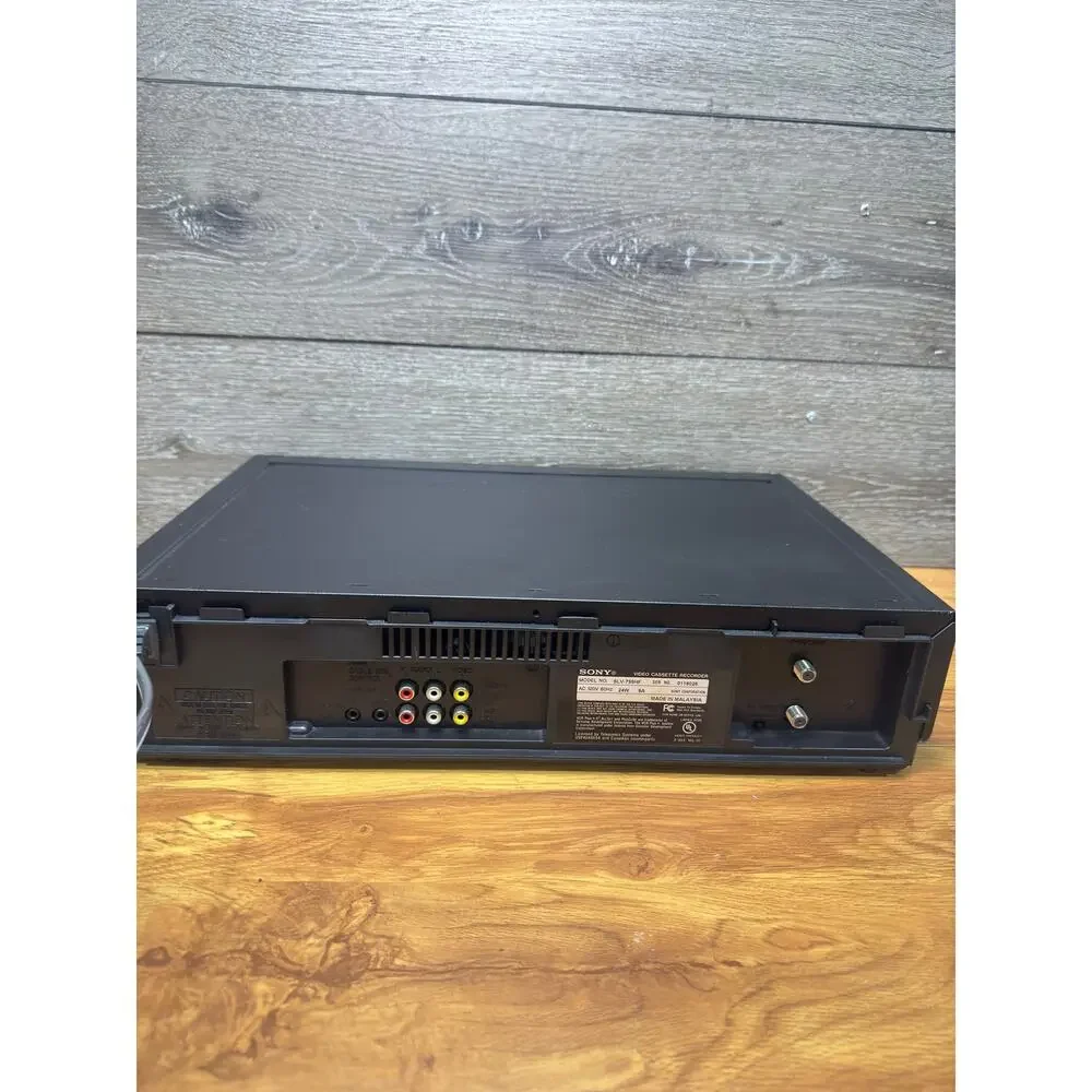 Sony SLV-799 HF VHS VCR Recorder 4-Head HiFi Stereo With Remote~Tested